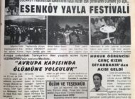 Esenköy festivalinde hakemlerin hatalı kararı eski pehlivanın ölümüne yol açtı… Esenköy Yayla Festivali 22 Haziran 2003 Pazar