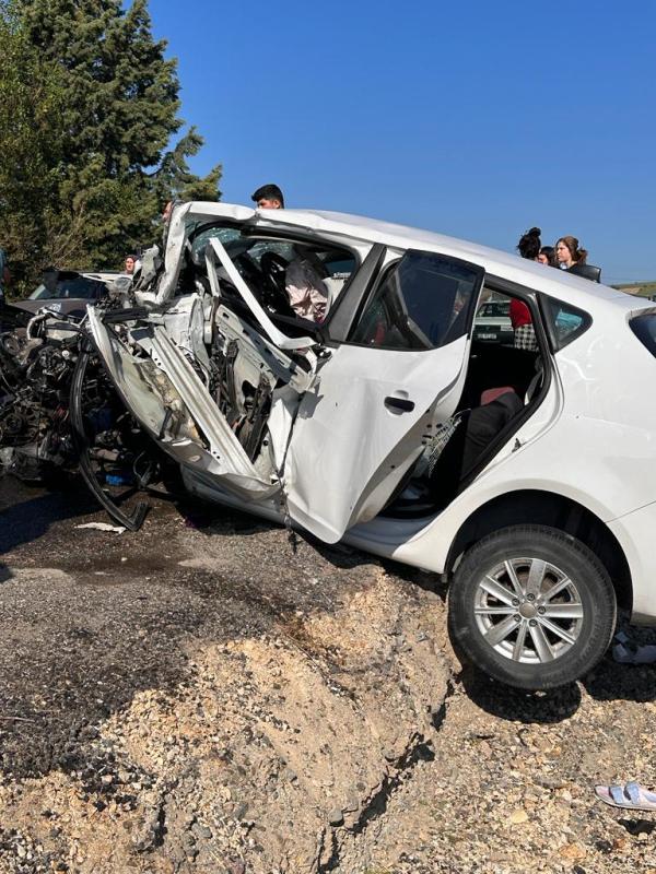 Havza’nın Vezirköprü çıkışında büyük kaza: 1 ölü, 7 yaralı