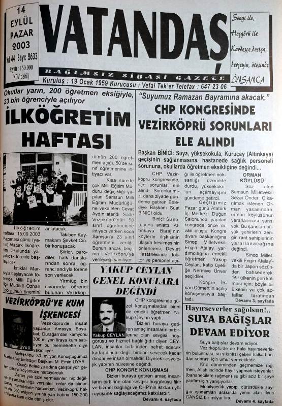 İLKÖĞRETİM HAFTASI