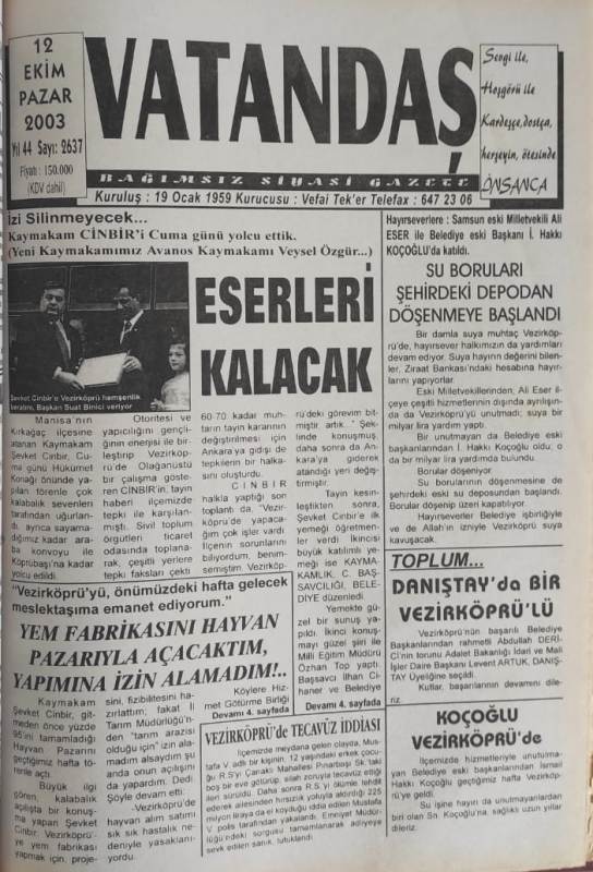 ESERLERİ KALACAK