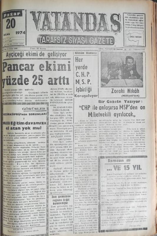 Pancar ekimi yüzde 25 arttı