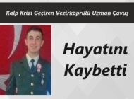 Kalp Krizi Geçiren Vezirköprülü Uzman Çavuş Hayatını Kaybetti