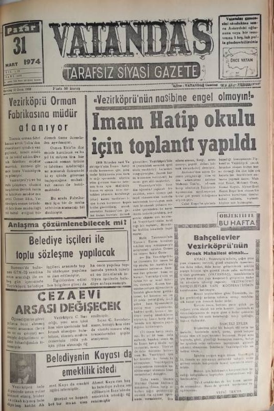 İmam Hatip Okulu için toplantı yapıldı