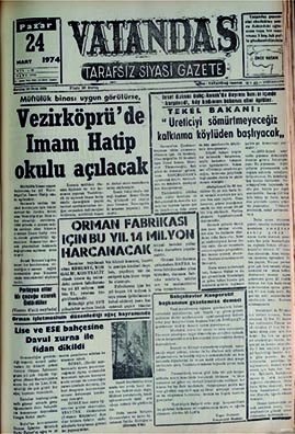 Müftülük binası uygun görülürse, Vezirköprü’de İmam Hatip okulu açılacak