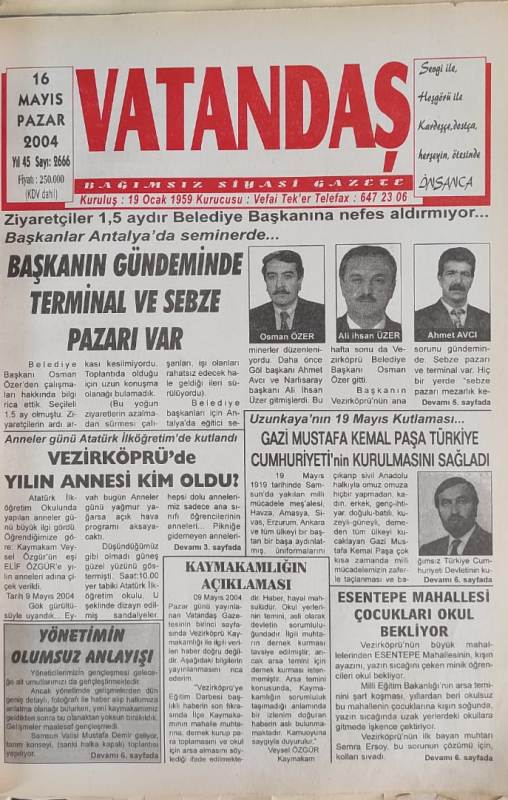 BAŞKANIN GÜNDEMİNDE TERMİNAL VE SEBZE PAZARI VAR