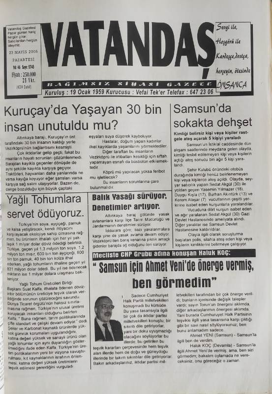 Kuruçay’da Yaşayan 30 bin insan unutuldu mu?