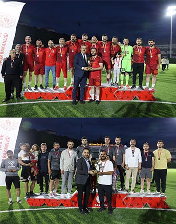 Kurumlar Arası Futbol Turnuvası düzenlendi
