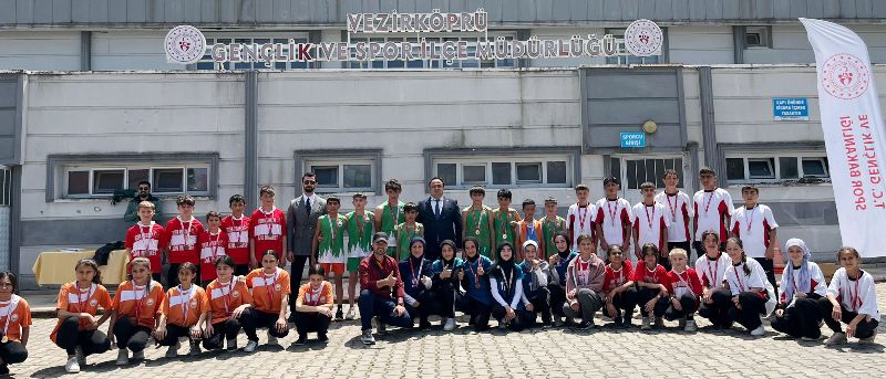 Okul Sporları Vezirköprü 2. Küme Yıldız Kız – Erkek Kros Yarışları ve Ödül Töreni
