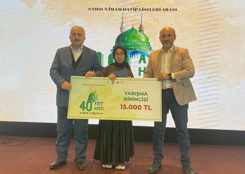 40 Ayet 40 Hadis Ezber Yarışmasında Vezirköprü Rüzgarı