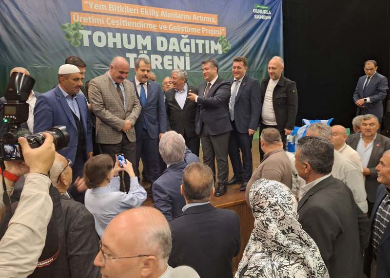İlçemizde Yem Bitkileri Tohumu dağıtıldı