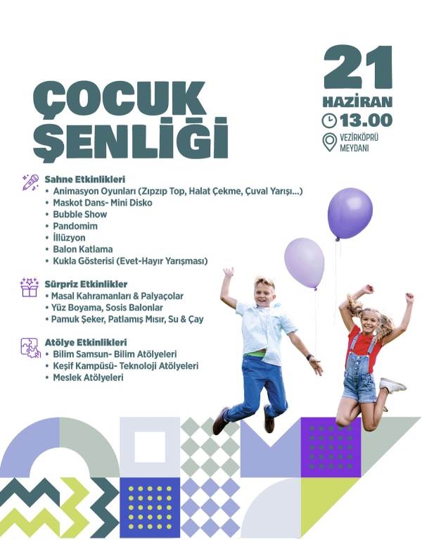 İlçemizde Çocuk Şenliği düzenlenecek