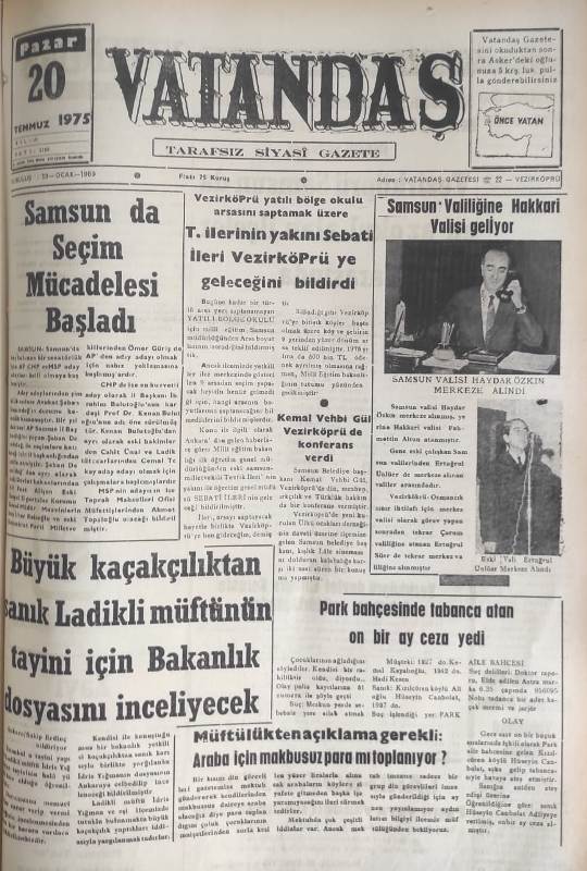 Samsun da Seçim Mücadelesi Başladı