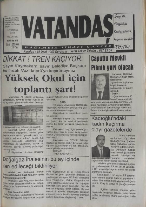 Yüksek Okul için toplantı şart!