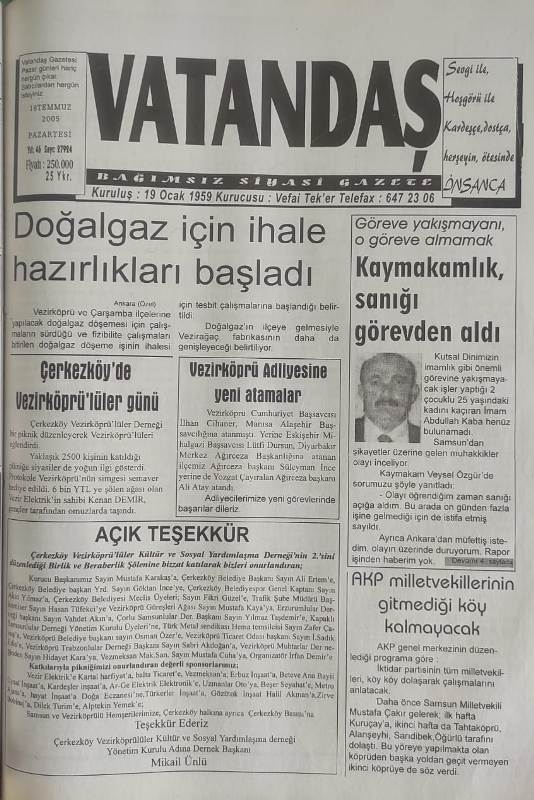Doğalgaz için ihale hazırlıkları başladı