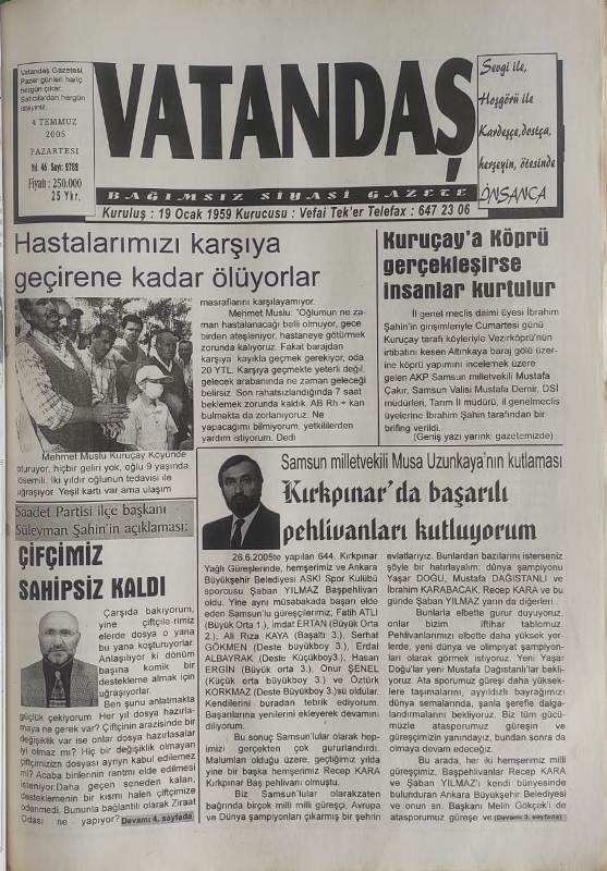 Hastalarımızı karşıya geçirene kadar ölüyorlar
