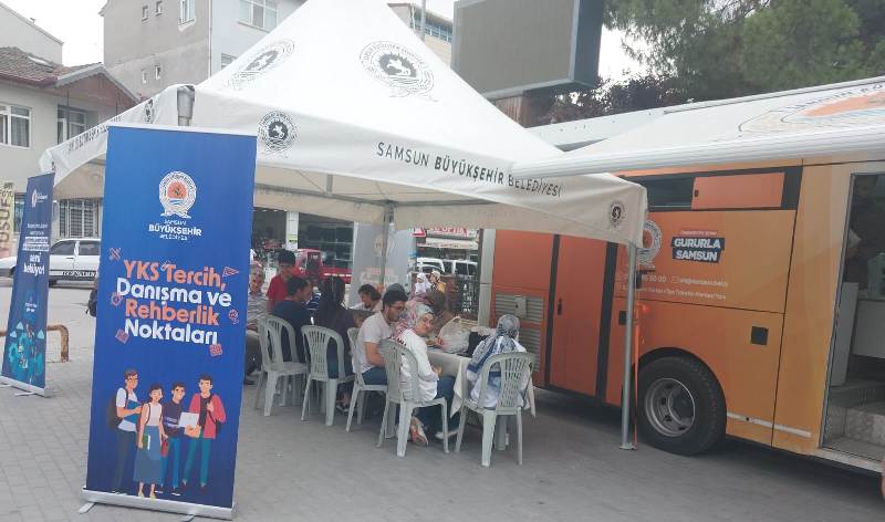 Samsun Büyükşehir’den YKS desteği