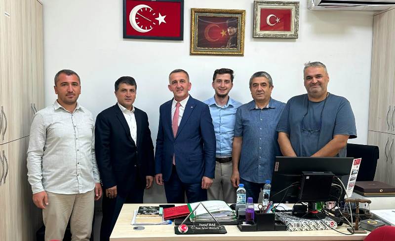 Vezirköprülü Müdür, Yusuf Baş’a Ziyaret