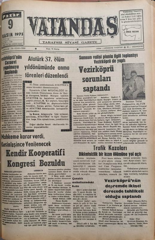 Atatürk’ün 37. Ölüm yıldönümünde anma törenleri düzenlendi