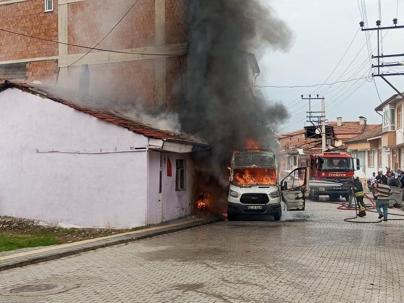 Çanaklı Mahallesinde Yangın