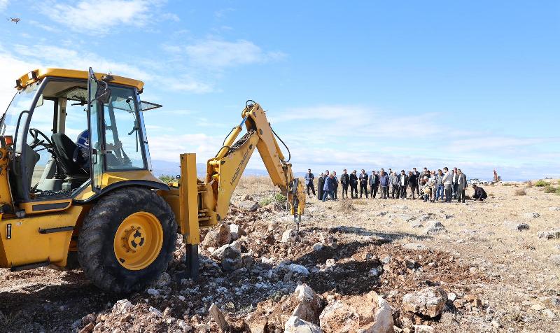 Vezirköprü Karma OSB’de İlk Kepçe Vuruldu