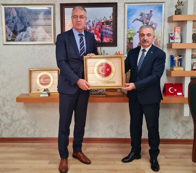 Vezirköprü’lü Altındağ Kaymakamından ziyaret