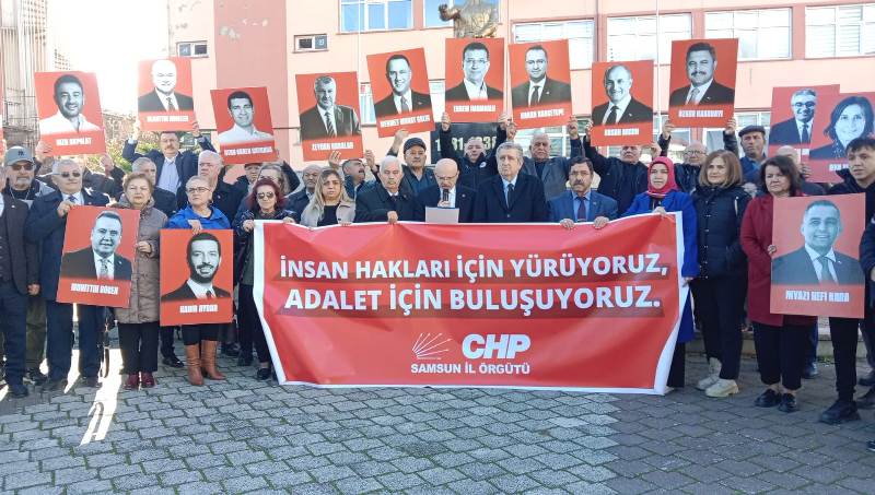CHP Vezirköprü’de “İnsan Hakları için” etkinlik