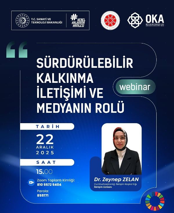 Sürdürülebilir Kalkınma İletişimi İçin Seminer Düzenlenecek