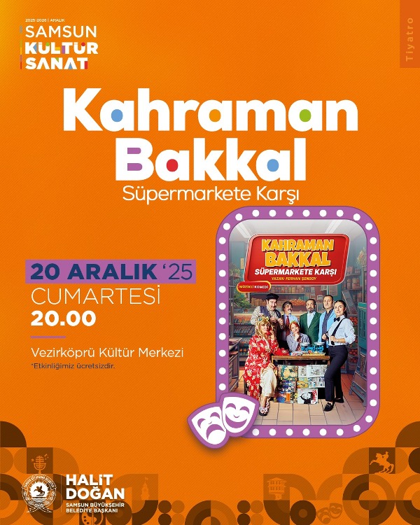 “Kahraman Bakkal Süpermarkete Karşı” Vezirköprü’de!