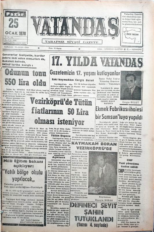 17. Yılda Vatandaş