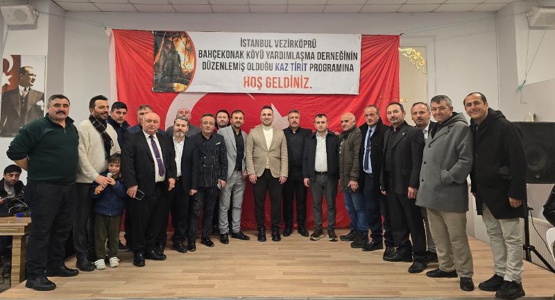 Vezirköprülüler Kaz Tiridi etkinliğinde buluştu