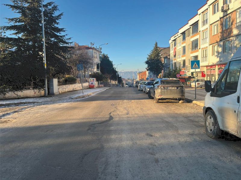 Köprülüler Caddesinde Çalışma başladı