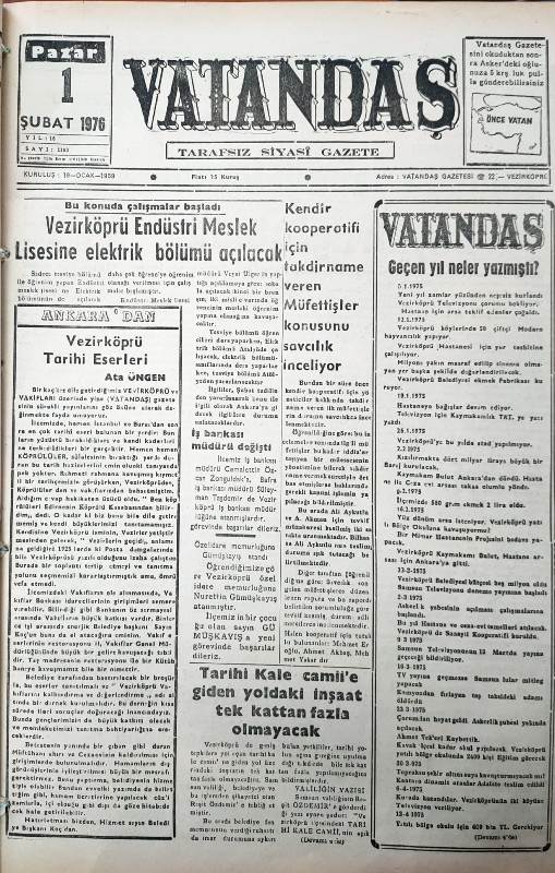 Vezirköprü Endüstri Meslek Lisesine elektrik bölümü açılacak