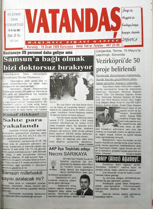 Samsun’a bağlı olmak bizi doktorsuz bırakıyor