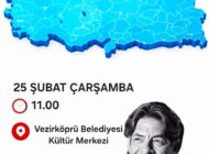 Sencer Solakoğlu Vezirköprü’de.