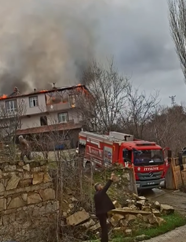 Kargucak Mahallesi’nde yangın korkuttu…