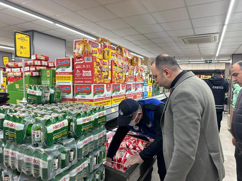 Zabıta’dan Zincir Marketlere denetim