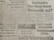 50 Yıl Önce Vezirköprü