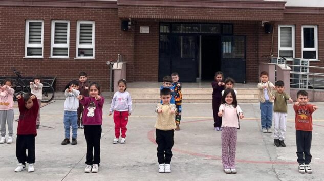 Minik güneşler 23 Nisan’a hazırlanıyor