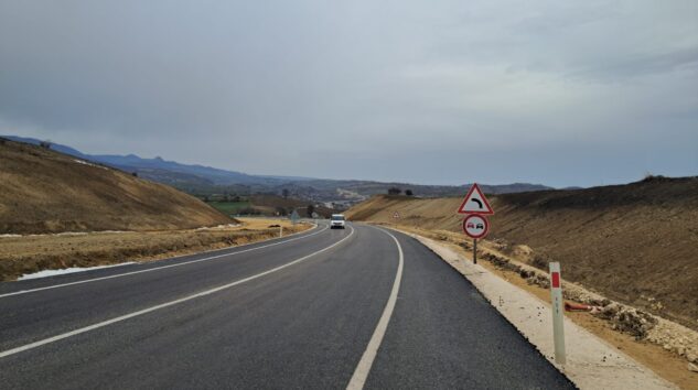 Havza yolunun %45’i tamamlandı