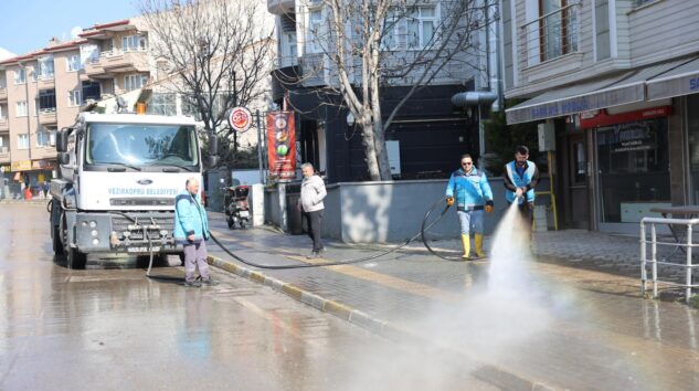 Vezirköprü’de Bayram Temizliği SeferberliğiVezirköprü’de Bayram Temizliği Seferberliği
