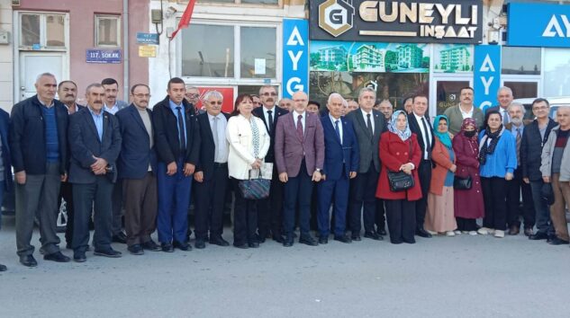 CHP Vezirköprü İlçe Başkanlığı’nda bayramlaşma programı düzenlendi