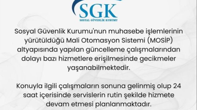 SGK’dan uyarı açıklaması