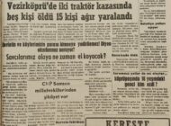 50 Yıl Önce Vezirköprü