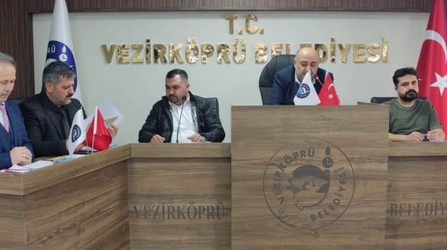 Vezirköprü Belediye Meclisi Nisan Toplantısı yapıldı