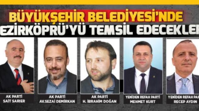 Meclis Komisyonlarında Vezirköprü’lü 5 isim yer aldı