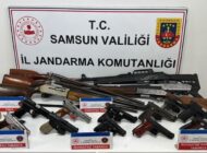 Vezirköprü’de uyuşturucu ve silah operasyonu