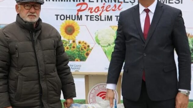 Çiftçiye can suyu. Üreticiye tohum desteği