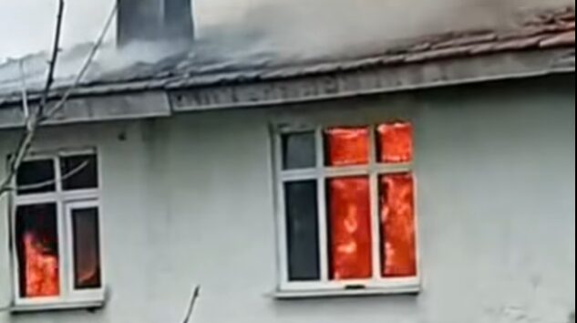 Gölköy’de bir evde çıkan yangın korkuttu