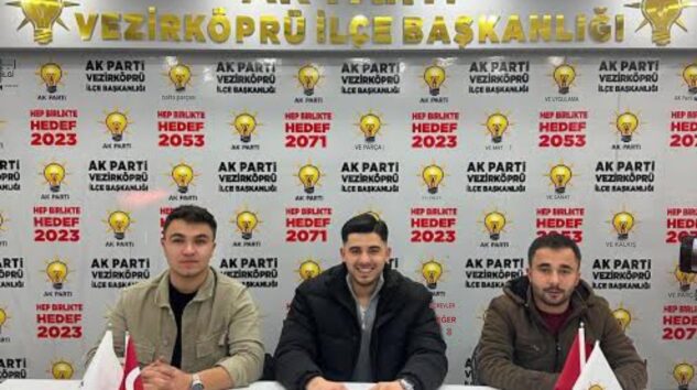 AK Parti Vezirköprü Gençlik Kolları Başkanı İbrahim Yiğit Görevinden İstifa Etti