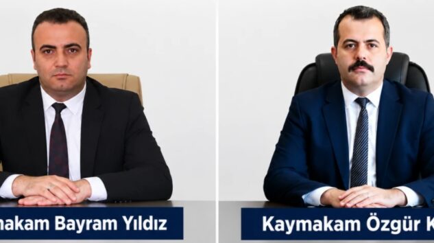 Kaymakam Kaya Ahlât’a, Kaymakam Yıldız Vezirköprü’ye Atandı